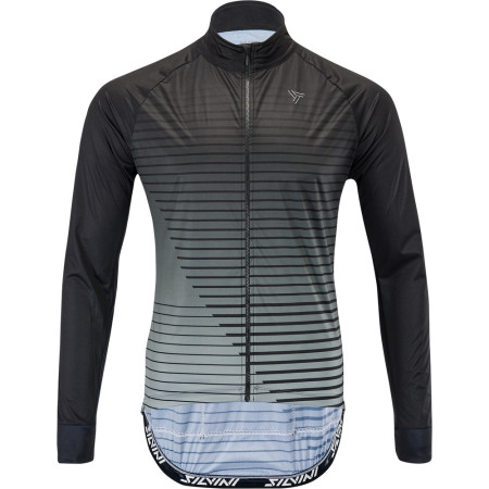 Herren Fahrradjacke Silvini Parina schwarz black-cloud