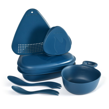 Geschirrset Light My Fire Outdoor MealKit 2.0 blau hazyblue