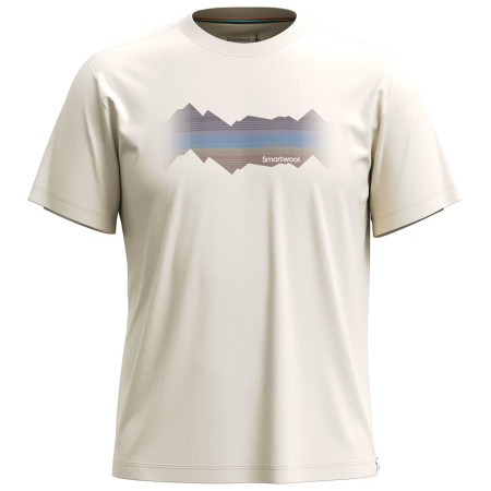 T-Shirt Smartwool Mountain Horizon Short Sleeve Graphic T beige almond