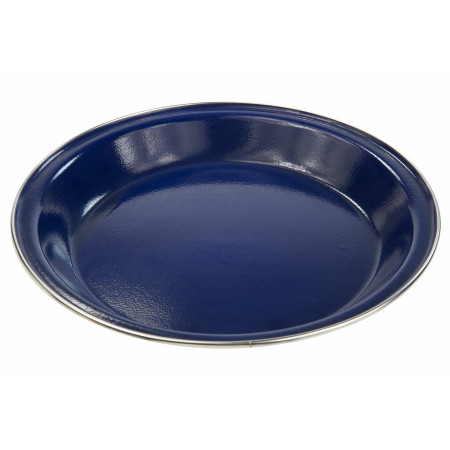 Teller Regatta Enamel Plate dunkelblau Blue