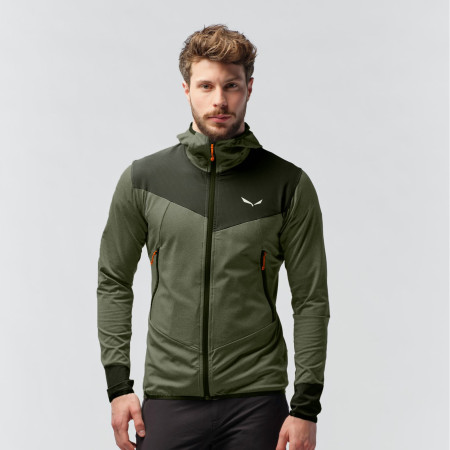 Herrenjacke Salewa Agner Hybrid Pl/Dst M Fz Hdy