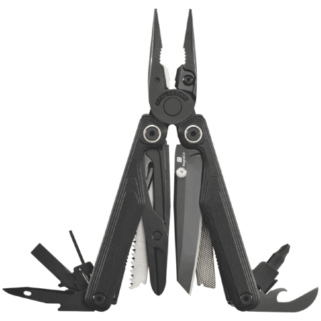 Multitool Leatherman Wave Alpha + Bit Kit schwarz OBSIDIAN