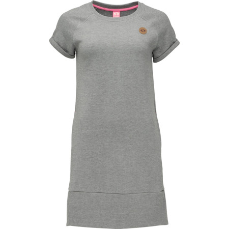 Damenkleid Loap Eczana grau grey