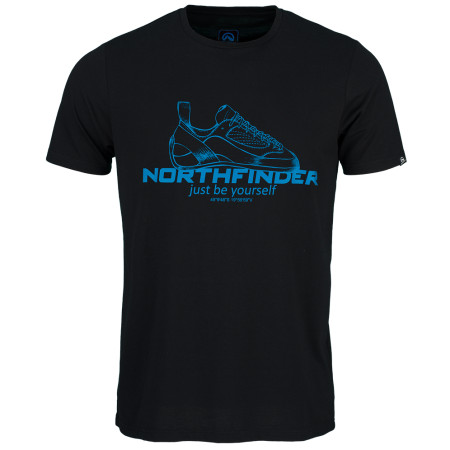 Herren-T-Shirt Northfinder Allan schwarz Black