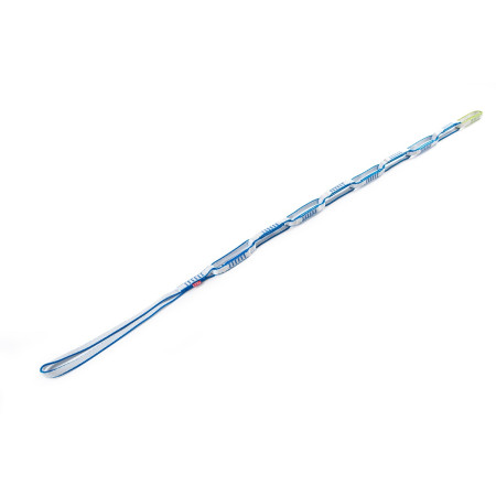 Ankerschlaufe Ocún ULTICHAIN BIO-DYN 12 mm 120 cm weiß/blau Blue/White