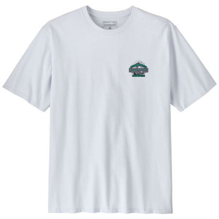 Herren-T-Shirt Patagonia Great Waves Responsibili-Tee weiß White
