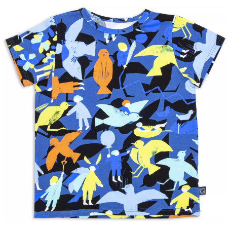 Kinder-T-Shirt Wouki Bara Super blue