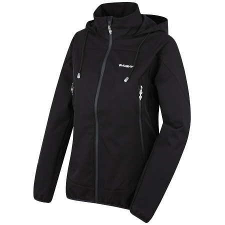 Damen-Softshell-Jacke Husky Sonny L schwarz black
