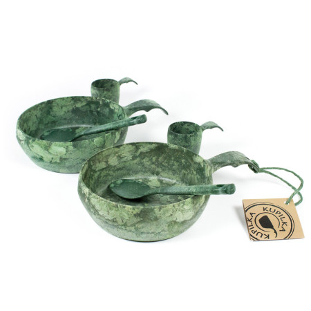 Geschirrset Kupilka Start The Day set grün Green
