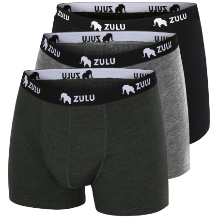 Herren-Boxershorts Zulu Merino 160 4in 3-pack