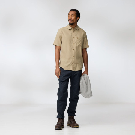 Herrenhemd Fjällräven Övik Travel Shirt SS M