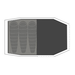 Zeltunterlage Robens Footprint Cima Versa 3