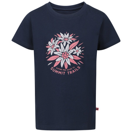Kinder-T-Shirt Alpine Pro Dallo 3 Moonlit Ocean dunkelblau MOONLIT OCEAN VARIANTA PA