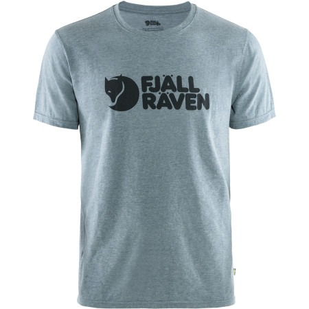 Herren-T-Shirt Fjällräven Logo T-shirt M blau 520-999_Uncle Blue-Melange
