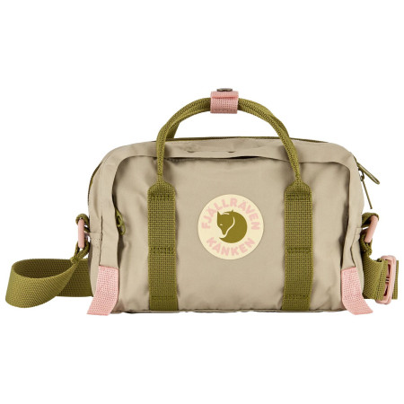 Umhängetasche Fjällräven Kånken Koncept Crossbody beige Fossil-Foliage Green