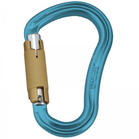 Karabiner Rock Empire Carabiner HMS Magnum 2T blau Cyan