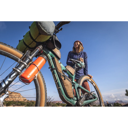 Edelstahlflasche Klean Kanteen Wide w/Wide Loop Cap - brushed stainless 800 ml