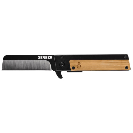 Klappmesser Gerber Quadrant Modern Folding Bamboo schwarz/braun Bamboo
