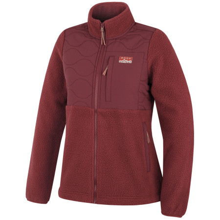 Damen-Sweatshirt MOOA Sherpa orange terracotta