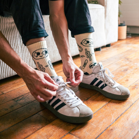 Socken YY VERTICAL Climber Doodle