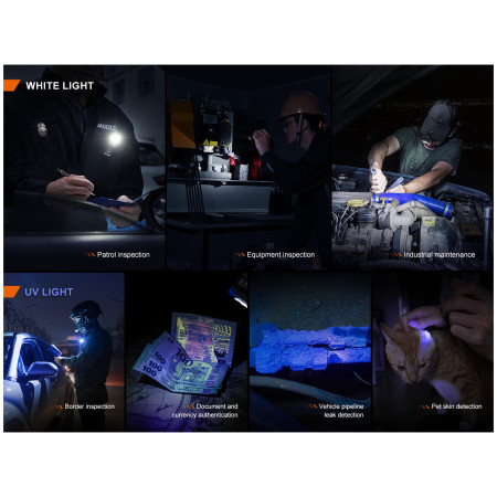 Taschenlampe Fenix SW05R-UV