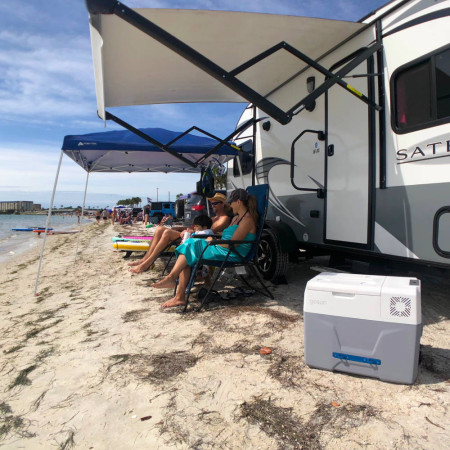 Kompressor-Kühlschrank GoSun Chill 40l Reise-Autokühlbox mit Rundumkühlung