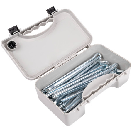 Zeltheringe-Set Brunner Peg Box Hexa 22