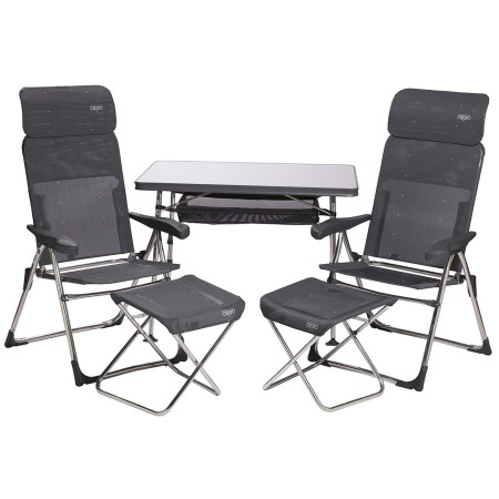 Campingset Crespo Classic Set 213 grau