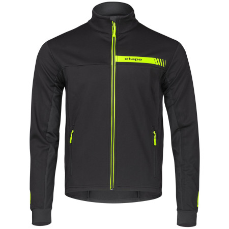 Herrenjacke Etape Balance WS schwarz/gelb černá/žlutá fluor
