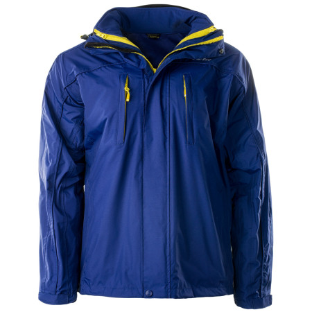 Herrenjacke Hi-Tec Titan blau/gelb BluePrint/AntiqueMoss