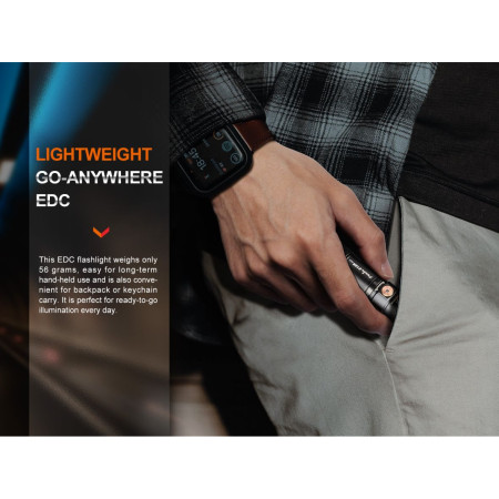 Aufladbare Taschenlampe Fenix E18R V2.0