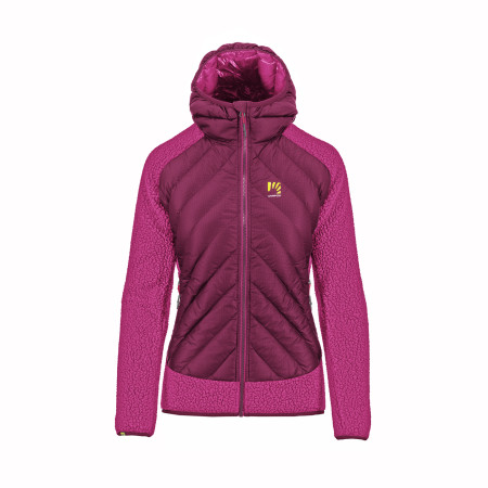 Damen-Winterjacke Karpos Marmarole W Tech Jacket rosa Raspberry R/Cabaret