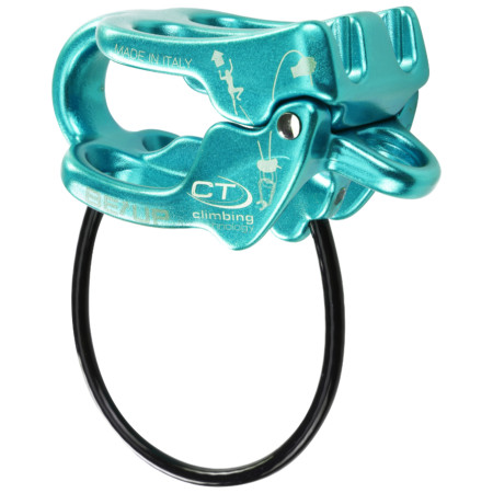 Sicherungsgerät Climbing Technology Be up hellblau blue marine