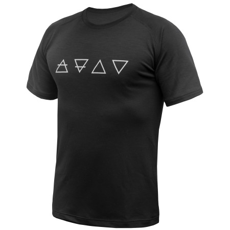 Herren-Funktionsshirt Sensor Merino Blend Elements schwarz Black