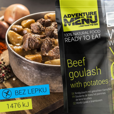 Fertigessen Adventure Menu Rindereintopf mit Kartoffeln 400 g
