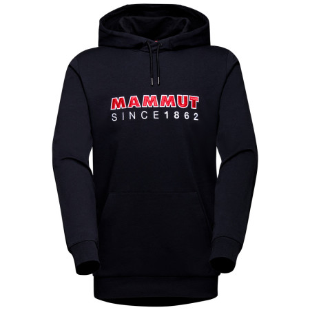 Herren-Sweatshirt Mammut ML Hoody Men Logo schwarz black-spicy