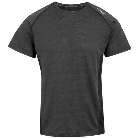 Herren-T-Shirt Regatta Corballis II grau Ash/Black