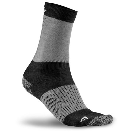 Socken Craft XC Training grau/schwarz BlackDkGreyMelange