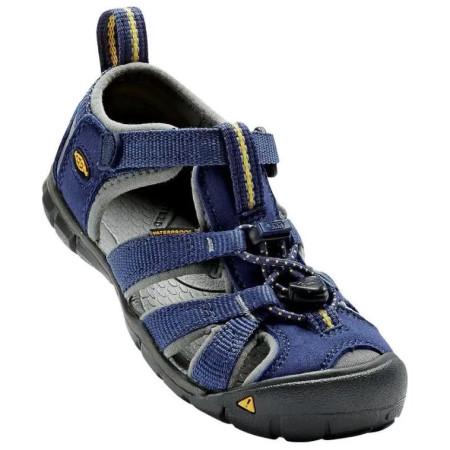 Kindersandalen Keen Seacamp II CNX K blau/grau blue depths/gargoyle