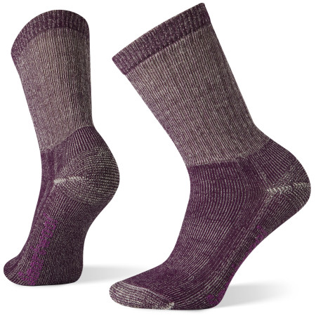 Damensocken Smartwool W Classic Hike Full Cushion Crew weinfarbe bordeaux