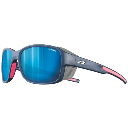 Sonnenbrille Julbo Monterosa 2 Polar 3Cf blau bleu fonce/rose/blanc