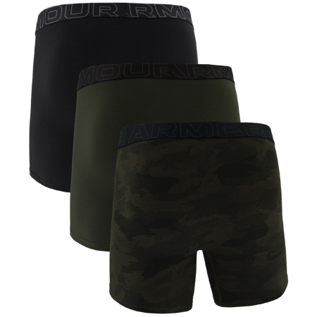 Herren-Boxershorts Under Armour Performance Cotton - Print 6" 3Pk