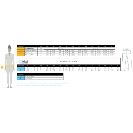Damenhose Kilpi Belvela-W (2024)