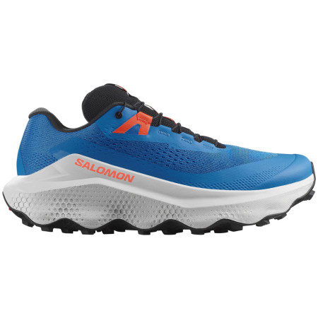 Herren Laufschuhe Salomon Ultra Glide 3 blau French Blue / Lunar Rock / Cherry Tomato