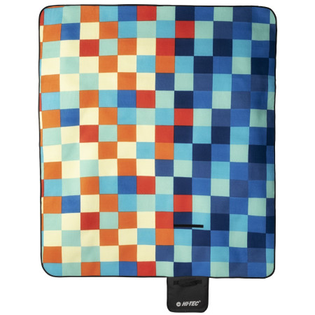 Picknickdecke Hi-Tec Battani blau/grün Multicolor Squares
