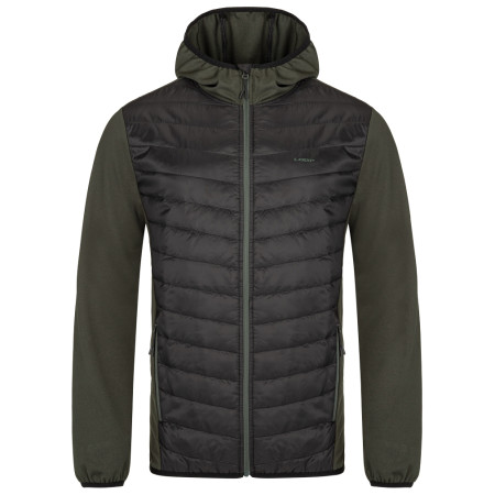 Herren-Sweatshirt Loap Markoss grün/schwarz Climbing Ivy | Black