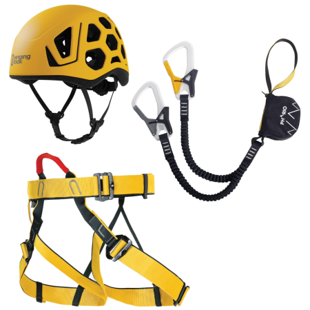Klettersteigset Singing Rock Packet Ferrata gelb yellow