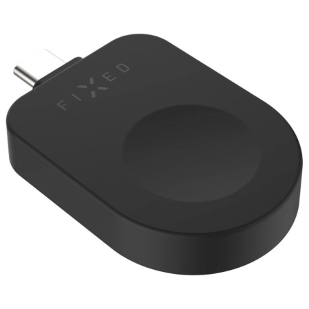 Adapter FIXED Nabíjecí USB-C adaptér pro Apple Watch schwarz černá