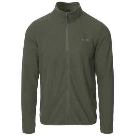Herren-Sweatshirt Hi-Tec Damis II Full Zip grün THYME