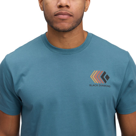 Herren-T-Shirt Black Diamond M Faded Ss Tee